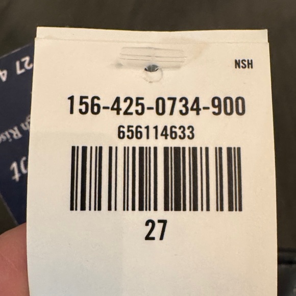 Abercrombie Shiny Black Leather-Style Trousers. - Picture 5 of 5